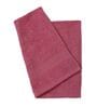 Pink 100% Cotton 380 Gsm Hand Towel 2 Pc