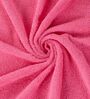Pink 100% Cotton 400 Gsm Bath Towel