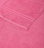 Pink 100% Cotton 400 Gsm Bath Towel