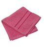 Pink 100% Cotton 400 Gsm Face Towel 4 Pc