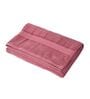 Pink 100% Cotton 525 Gsm Bath Towel