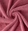 Pink 100% Cotton 525 Gsm Bath Towel