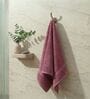 Pink 100% Cotton 525 Gsm Bath Towel