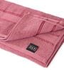 Pink 100% Cotton 525 Gsm Bath Towel