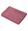 Pink 100% Cotton 525 Gsm Bath Towel