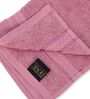 Pink 100% Cotton 525 Gsm Hand Towel