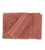 Pink 100% Cotton 525 Gsm Hand Towel
