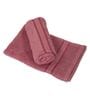 Pink 100% Cotton 525 Gsm Hand Towel