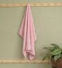 Pink 100% Cotton 600 Gsm Bath Towel