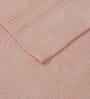 Pink 100% Cotton 600 Gsm Face Towel 4 Pc