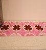 Circles (72x13) Pink Cotton Table Runner