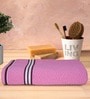 Pink 100% Cotton Patterned 400 GSM Bath Towel