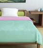 Pink Polyester 150 AC Room Single Bed Comforter