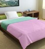 Pink Polyester 150 AC Room Single Bed Comforter