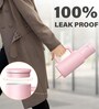 Pink 1200ml Stainless Steel Double Insulated Leak Proof Coffee Tumbler with Lid & Straw