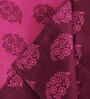 Pink 200 TC Motifs Print Cotton Fitted Double Bed Sheet with 2 Pillow Cover
