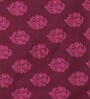 Pink 200 TC Motifs Print Cotton Fitted Double Bed Sheet with 2 Pillow Cover