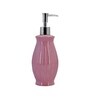 Pink 300 ml Ceramic Liquid Soap Dispenser