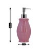 Pink 300 ml Ceramic Liquid Soap Dispenser