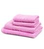 Pink Cotton 500 GSM 4 Piece Bath Towel Sets