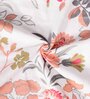 Pink Floral 144 TC Cotton Double Bedsheet with 2 Pillow Covers