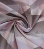 Pink Abstract 210 TC 100% Cotton Single Bed Sheet With 1 Pillow Cover Art Nouveau Collection
