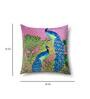 Pink Abstract Premium 16 x 16 Inches Cushion Cover (Set of 2)