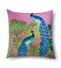 Pink Abstract Premium 16 x 16 Inches Cushion Cover (Set of 2)
