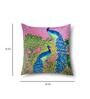 Pink Abstract Premium 16 x 16 Inches Cushion Cover (Set of 3)