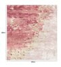 Pink Abstract Wool 4 ft x 6 ft Hand Tufted Carpet