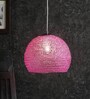 Monarch Pink Acrylic Hanging Light