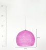 Monarch Pink Acrylic Hanging Light