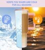 Pink and Blue 1200ml Stainless Steel Double Insulated Leak Proof Coffee Tumbler with Lid & Straw