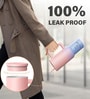 Pink and Blue 1200ml Stainless Steel Double Insulated Leak Proof Coffee Tumbler with Lid & Straw