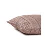 Pink and Blush Polyester Jacquard 16x16 inches Cushion Cover Set of 2
