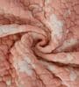 Pink and Brown Polyester Solid 200 GSM Double Bed Comforter