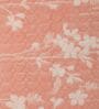 Pink and Brown Polyester Solid 200 GSM Double Bed Comforter