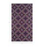Pink and Purple Moroccan and Tribal Others 6 ft X 9 ft Flat Weaves