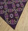 Pink and Purple Moroccan and Tribal Others 6 ft X 9 ft Flat Weaves