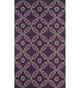 Pink and Purple Moroccan and Tribal Others 6 ft X 9 ft Flat Weaves