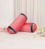 Pink and Teal Stripes TC Velevt 2 Bolster Covers