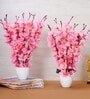 Pink Fabric & Plastic Artt Artificial Flowers