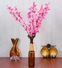 Pink Fabric & Plastic Elegant Artificial Flowers