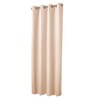 Pink Solid Polyester 7 Ft Blackout Eyelet Door Curtains (Set of 2)