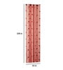 Pink Blackout Polyester 9 Feet Eyelet Long Door Curtains Set of 2