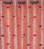 Pink Blackout Polyester 9 Feet Eyelet Long Door Curtains Set of 2