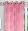 Silk Blackout 9 Feet Eyelet Long Door Curtain