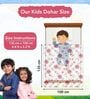 Pink Blossom Cotton Floral 120 Gsm Single Kids Dohar