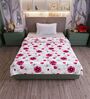 Pink Blossom Cotton Floral 120 Gsm Single Kids Dohar