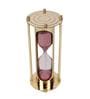 Pink Brass Tube Type Sand Timer